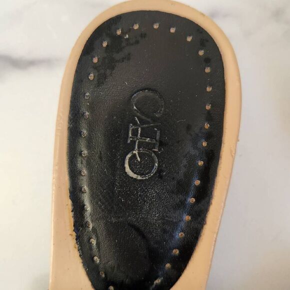 Cato women's size 7 black southwestern open toe sandal heels - Picture 5 of 8